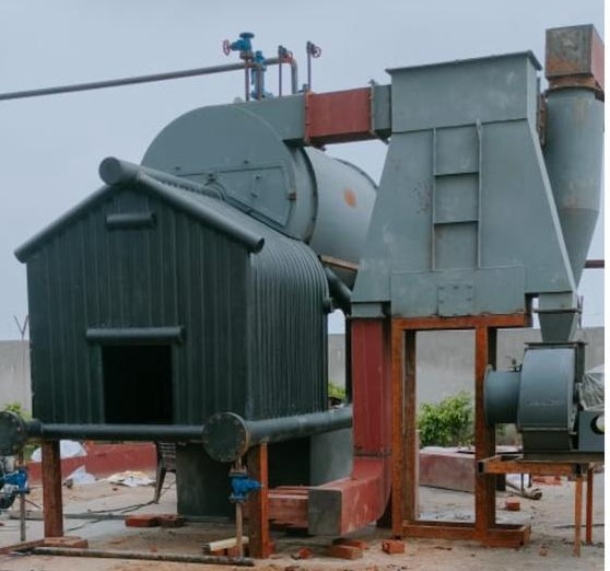 Industrial steam boiler