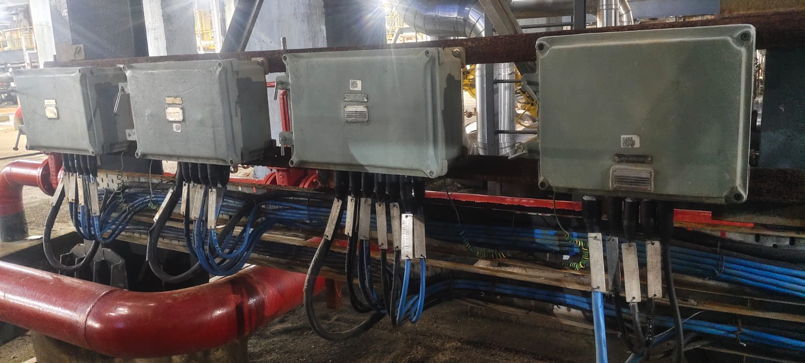 Industrial steam boiler