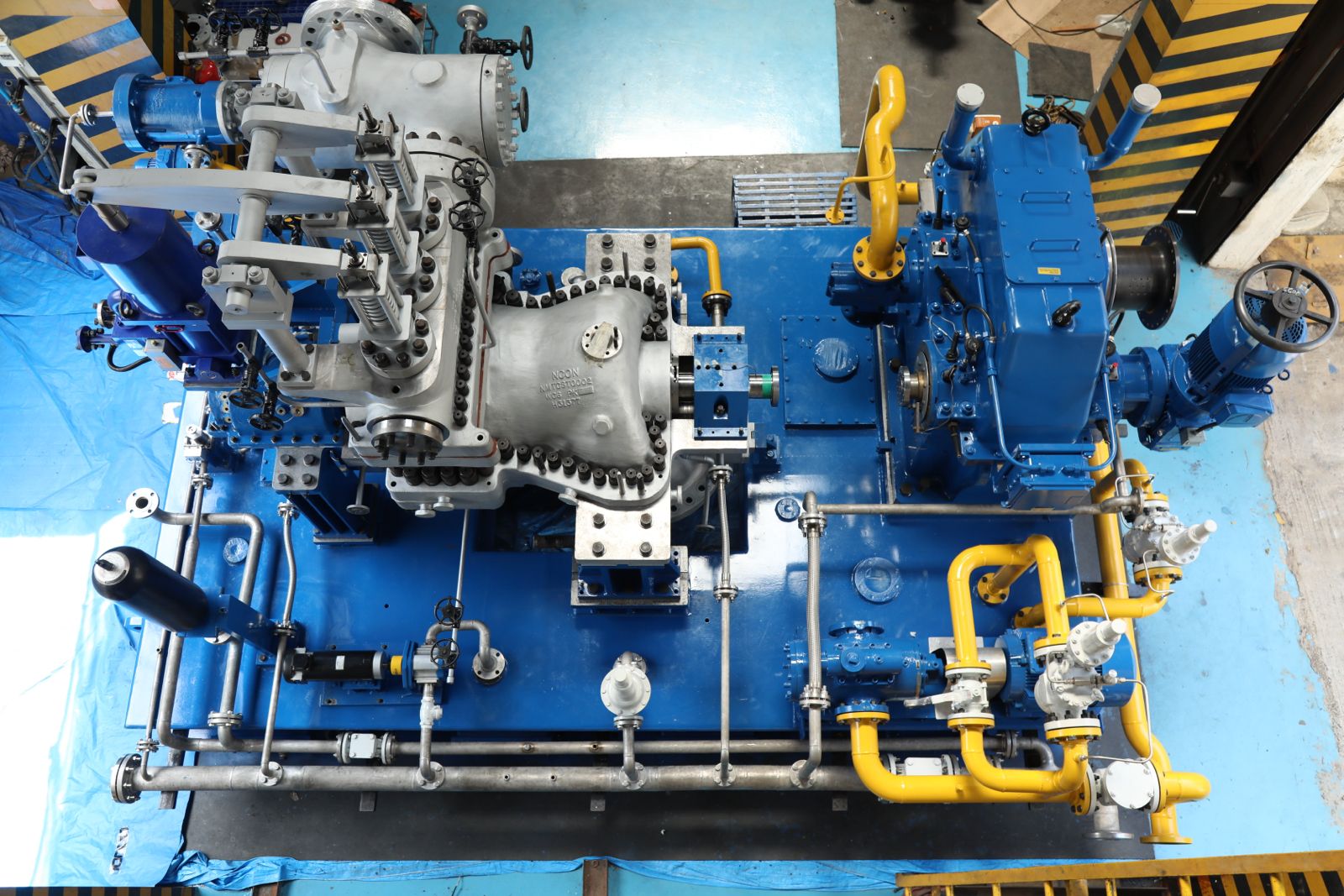 Industrial steam boiler